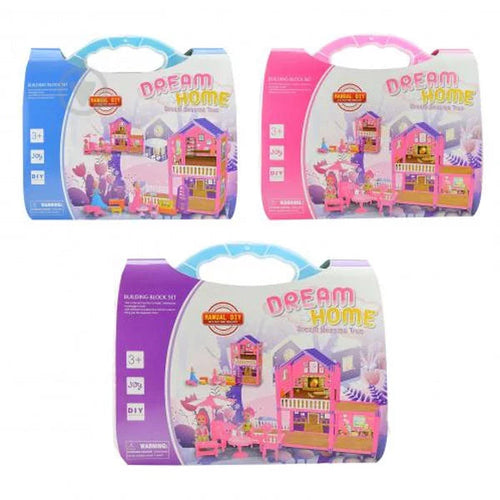 Dream Doll House Suitcase for Kids Girls β Portable Playset