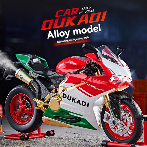 Ducati Panigale 1299 Diecast Motorcycle β 1:9 Scale with Key-Start Smoke & Sound