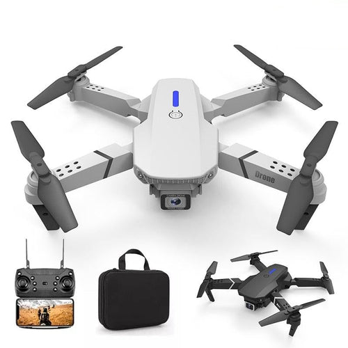 E88 Pro Drone with Dual 4K Camera & LED Lights | Foldable WiFi FPV Quadcopter