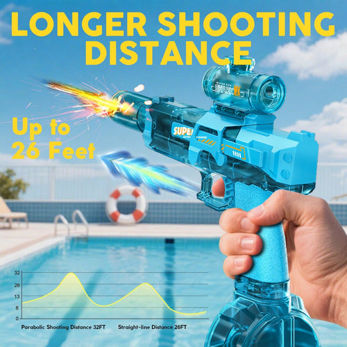 Electric Automatic Water Gun for Kids β Rechargeable Water Blaster