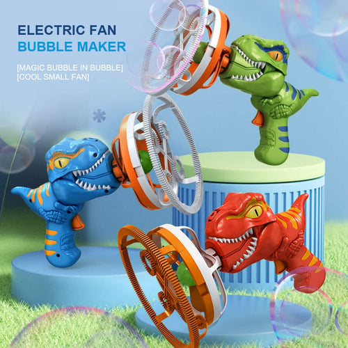 Electric Dinosaur Colorful Smoke Bubble Stick for Kids