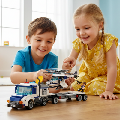 COGO City Building Blocks Toy (329 Pcs) for Kids