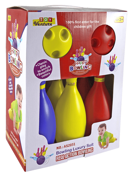 Happy Bowling Game – Indoor Bowling Toy for Kids
