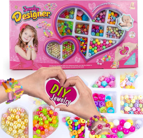 Kids Bracelet & Jewelry Making Kit – Pop Beads Set