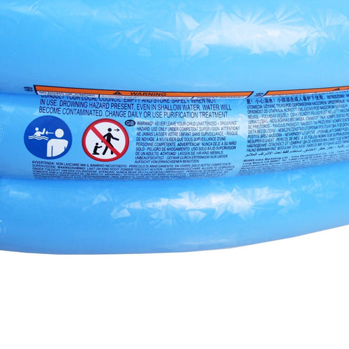 INTEX Crystal Blue Kids Pool 4ft 10in x 1ft 1in | Inflatable Splash Pool