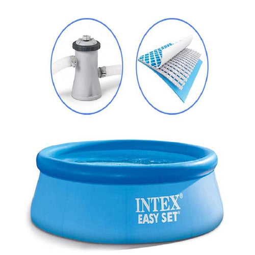 INTEX Easy Set 8ft Pool with Pump | Circular