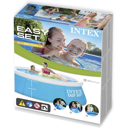 Kids Inflatable Pool 6ft | INTEX Easy Set