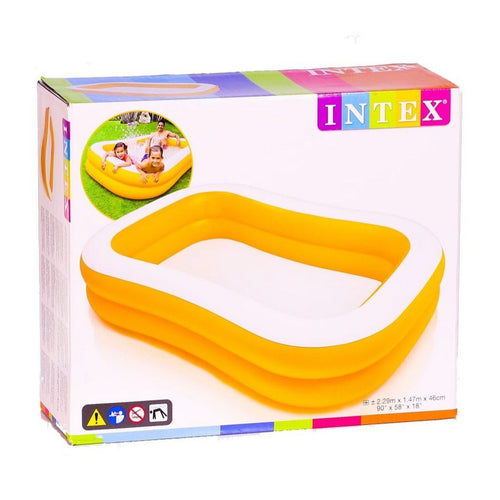 INTEX Family Swim Centre Pool 7ft 6in x 5ft x 1ft 6in | Inflatable Family Pool