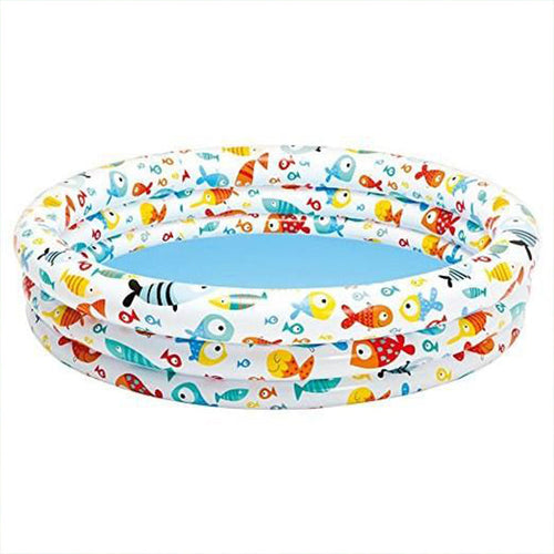 INTEX Fishbowl Kids Pool 4ft 4in x 11in | Inflatable Splash Pool