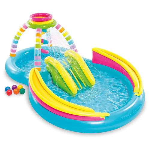 Kids Water Play Centre | INTEX Rainbow Pool