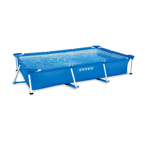 INTEX Metal Frame Kids Pool 9ft 9in x 6ft 6in x 2ft 5.5in | Above Ground Pool