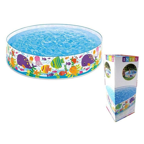 INTEX Ocean Play Pool 6ft x 1ft 3in | Inflatable Kids Splash Pool