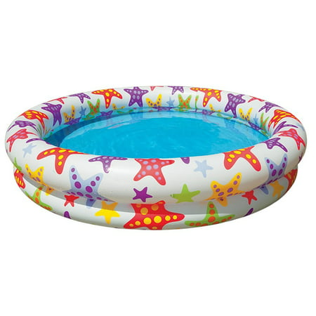 INTEX Kids Pool Set with Ball & Ring 4ft 4in x 11in | Inflatable Splash Pool