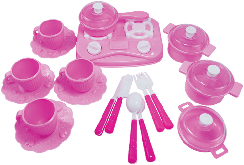 Kitchen Set – 36-Piece Deluxe Pretend Cooking Playset for Kids