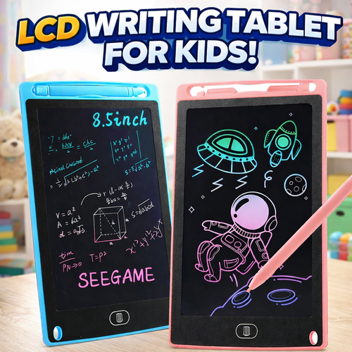 LCD Multicolor Erasable Writing & Drawing Tablet