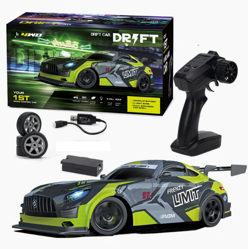 Mercedes AMG GT3 RC Drift Car – 2.4GHz 4WD with Rechargeable Battery