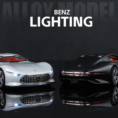 Mercedes AMG Vision GT Diecast Model Car β 1:24 Scale with LED Display Base