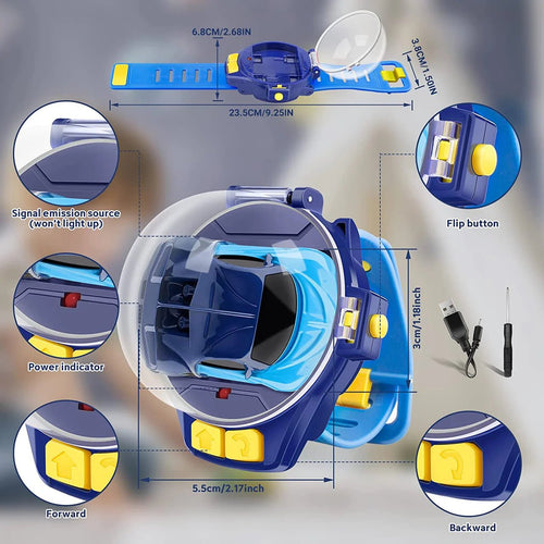 Mini Wrist Watch Remote Control Car for Kids