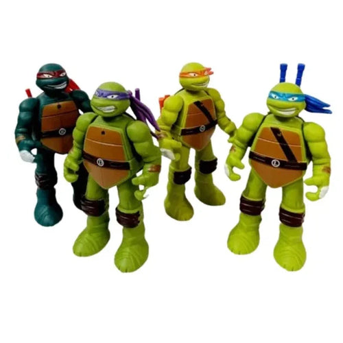 Ninja Turtle Warrior Action Figure Set β 4-Piece TMNT Toy