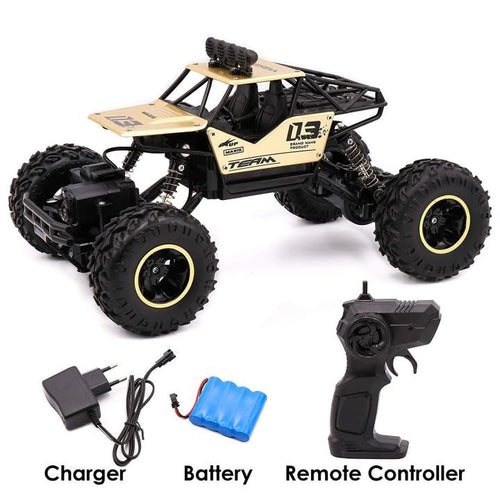 RC Rock Crawler β 1:18 Scale Alloy 4WD Off-Road Remote Control Car for Kids