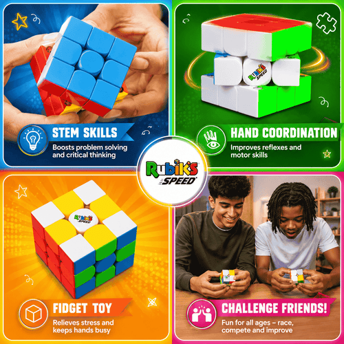 3x3 Rubik's Cube Speed Puzzle Toy