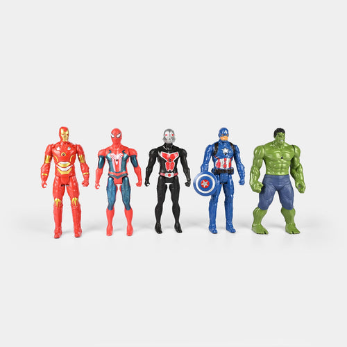 Superhero Action Figures Set for Kids β 5 Piece Collection