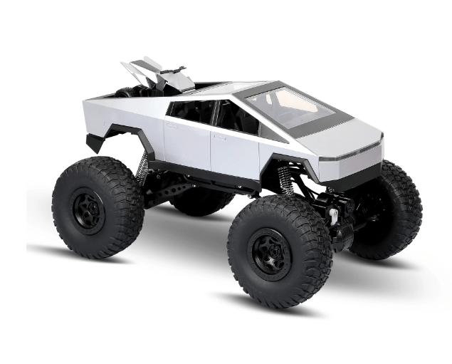 1/8 RC Alloy Tesla Pickup Rock Crawler Truck 4WD off-road remote control car Pakistan