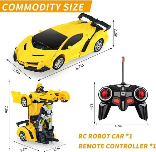 Transformer RC Robot Car β 2-in-1 Deformation Toy