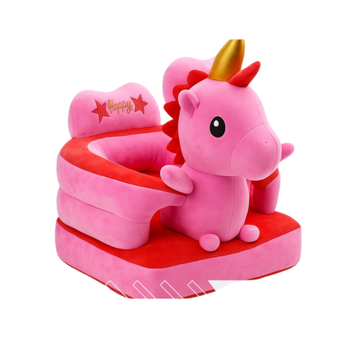 Unicorn Baby Sofa Seater | Soft Plush Support Chair for Babies & Toddlers