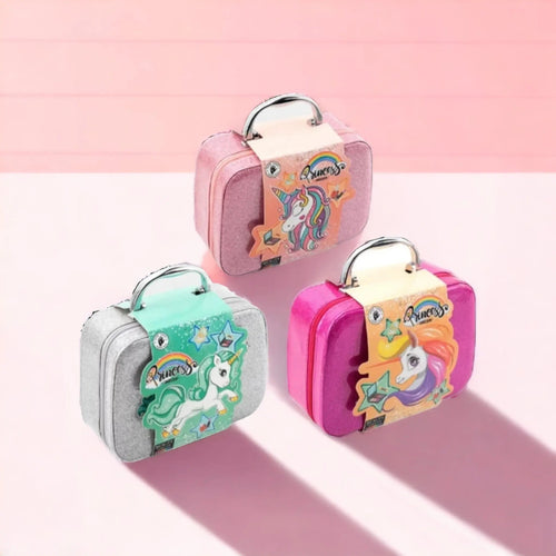 Unicorn Kids Makeup Kit Bag | Pretend Play Beauty Set for Girls