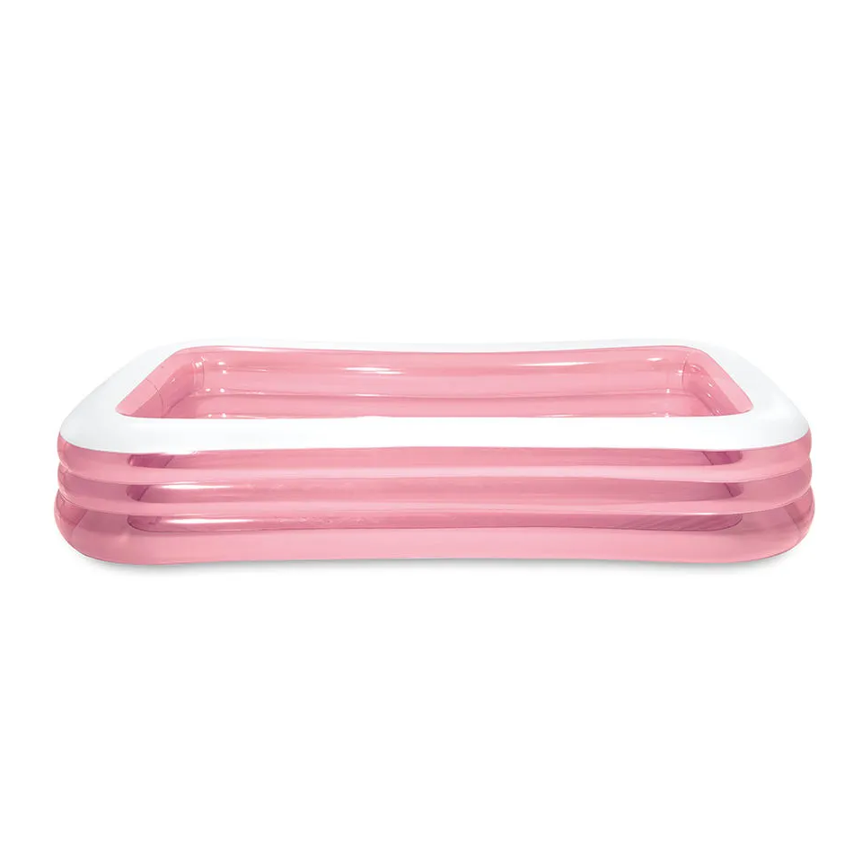 INTEX Pink Rectangular Pool 10ft | Kids Pool