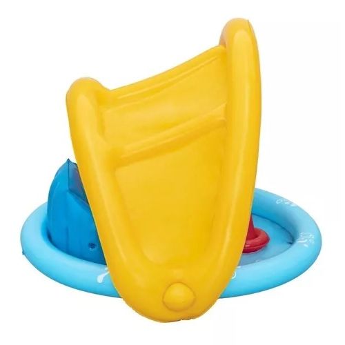 BESTWAY Baby Pool with Roof & Backrest | Inflatable Infant Pool