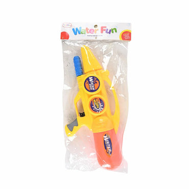 Water Fun Pump Action Water Gun Toy for Kids - Yellow, front view