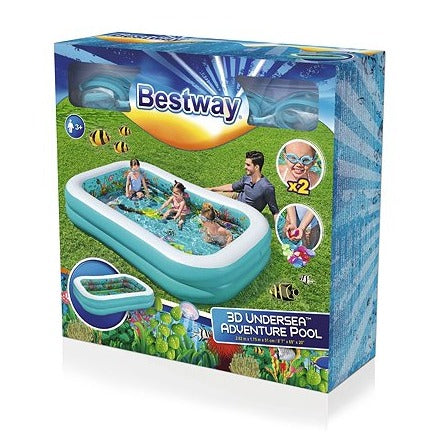 BESTWAY 3D Adventure Kids Pool 8.7ft | Inflatable Pool