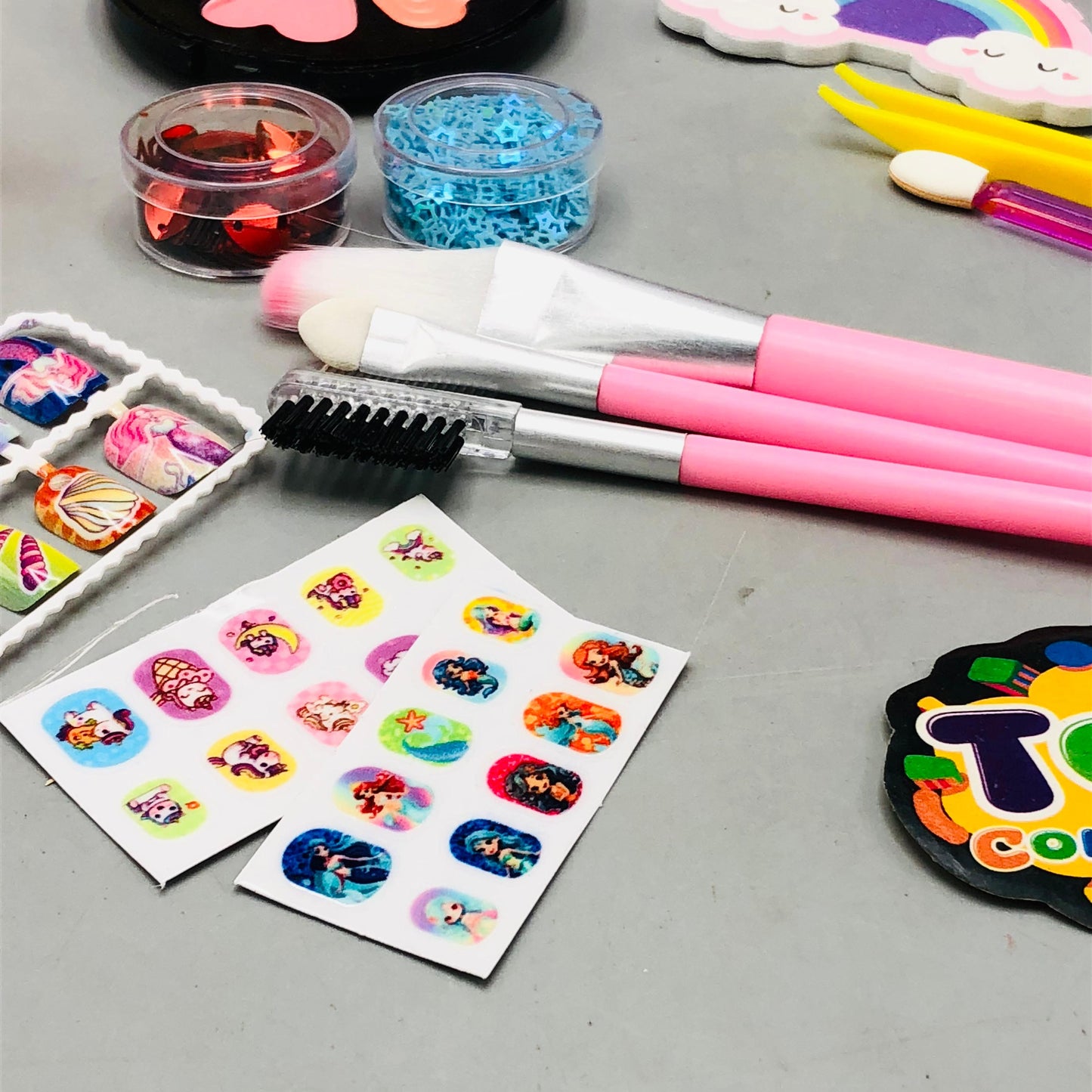Mermaid 2-in-1 beauty bag gift for girls