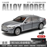 BMW 760Li 1:24 Diecast Model Car – Pull-Back with Lights & Sound
