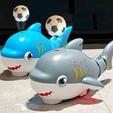 Musical Dancing Shark Toy – Electric Blowing Ball with Lights & Sound