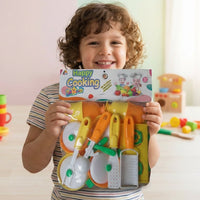 Happy Cooking Kitchen Set Toy for Kids - full set view