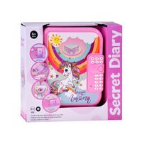 Magical Unicorn Notebook Locker Set with Accessories for Kids