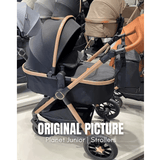 Kidilo Luxury 3-in-1 Pram, Stroller & Infant Car Seat Travel System