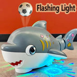 Musical Dancing Shark Toy – Electric Blowing Ball with Lights & Sound