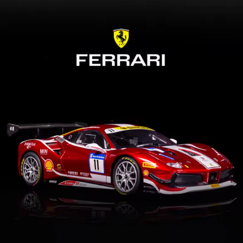 Bburago 1:24 Ferrari 488 Challenge Formula Racing 2017 Diecast Model Car
