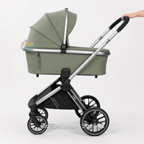 Ultimate Kidilo Luxury 3-in-1 Pram, Stroller & Infant Carrier Travel System