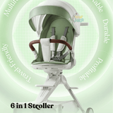 KUB Luxury Reversible High-View Baby Stroller