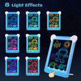 Magic LED Drawing Board for Kids – Light-Up Erasable Doodle Pad