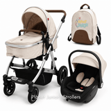 Kidilo Luxury Baby Stroller, Bag & Infant Carrier