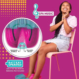 17-Piece Realistic Girls Massaging Foot Spa Set with Music