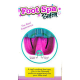 17-Piece Realistic Girls Massaging Foot Spa Set with Music