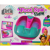 17-Piece Realistic Girls Massaging Foot Spa Set with Music
