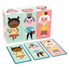 18 Challenges Wooden Character Cubes – Mix & Match Puzzle Game for Kids